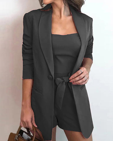 Elegant Blazer Set